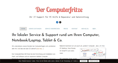 Desktop Screenshot of computerfritze.de